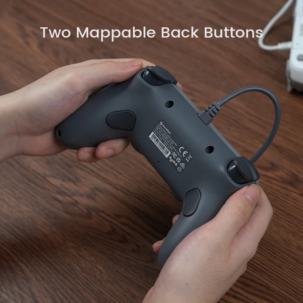GameSir Retro Gamepads Wired Controller for PC Windows Steam Switch Controle Hall Effect stick 2 Mappable Buttons Tegenaria Lite