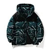 RCX Wholesale Custom Casual Warm Fancy Fashion Winter Outdoor Men's Jackets Washed Zipper Waterproof Windproof