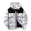 RCX Wholesale Custom Casual Warm Fancy Fashion Winter Outdoor Men's Jackets Washed Zipper Waterproof Windproof