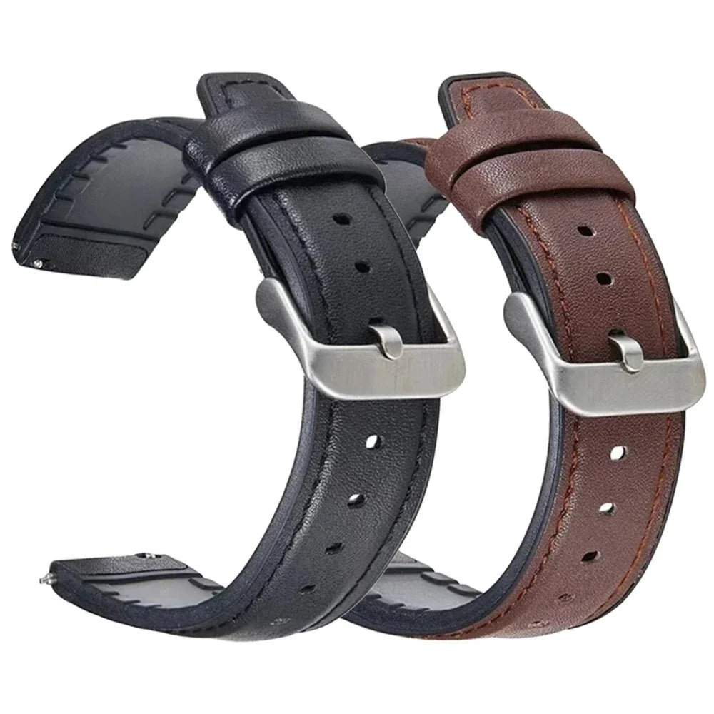 Leather Silicone 22mm Strap For HUAWEI WATCH GT 6 Pro GT6 GT5 GT4 46mm Bracelet For HUAWEI WATCH 5 4 pro 46mm Buds Ultimate Band