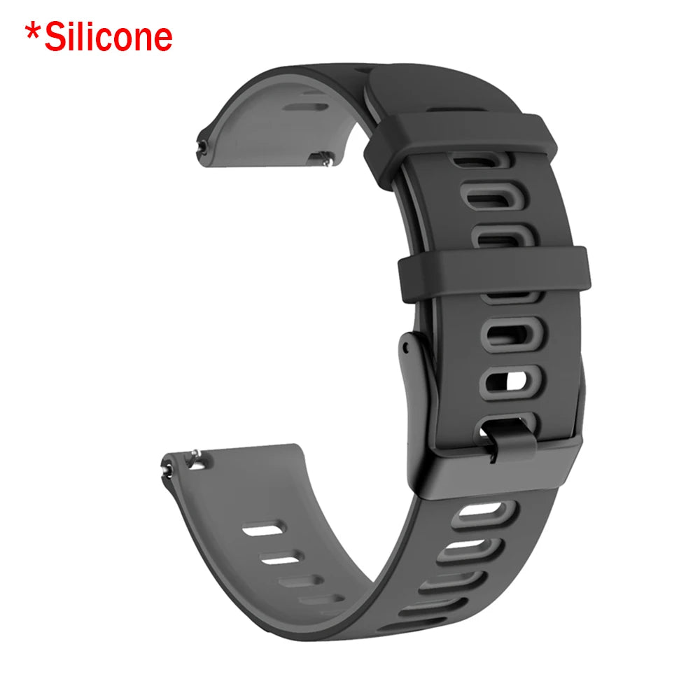 Leather Silicone 22mm Strap For HUAWEI WATCH GT 6 Pro GT6 GT5 GT4 46mm Bracelet For HUAWEI WATCH 5 4 pro 46mm Buds Ultimate Band