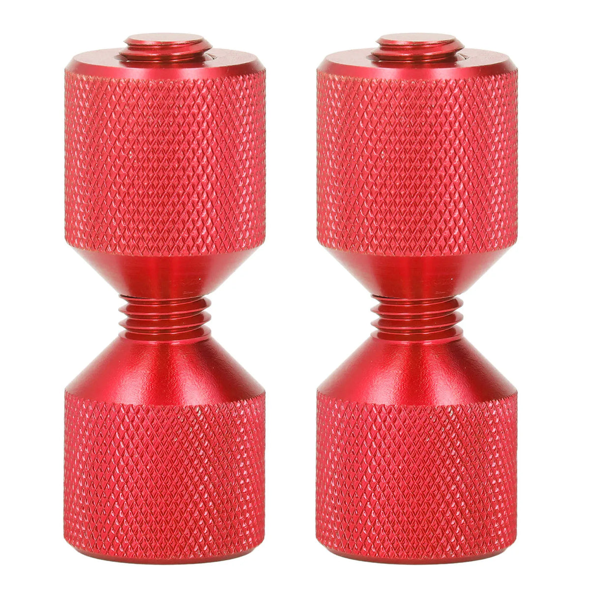2pcs Flange Alignment Pin Anodize Aluminium 1‑1/8in Flange Double Hole Pins Set for 0.5 to 14in 150LB Flanges