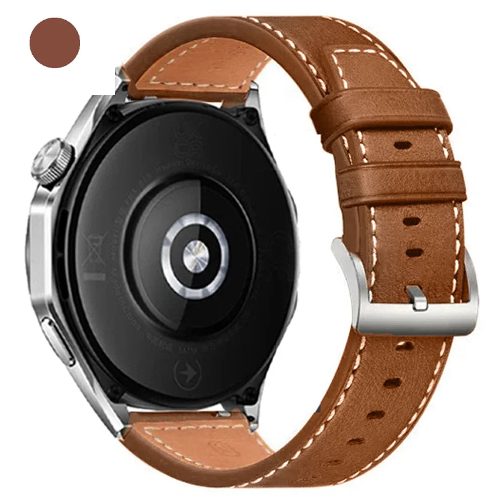 Leather Silicone 22mm Strap For HUAWEI WATCH GT 6 Pro GT6 GT5 GT4 46mm Bracelet For HUAWEI WATCH 5 4 pro 46mm Buds Ultimate Band