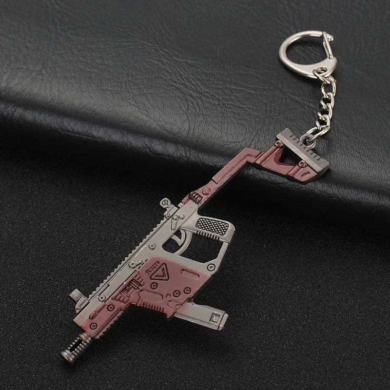 PUBG Keychain Survival Gun Helmet Shape Key Chain Fashion FPS CS Game Keyring Car Bag Pendant Gifts for Men Boyfriend Brothers