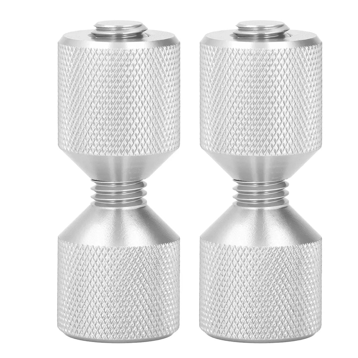 2pcs Flange Alignment Pin Anodize Aluminium 1‑1/8in Flange Double Hole Pins Set for 0.5 to 14in 150LB Flanges