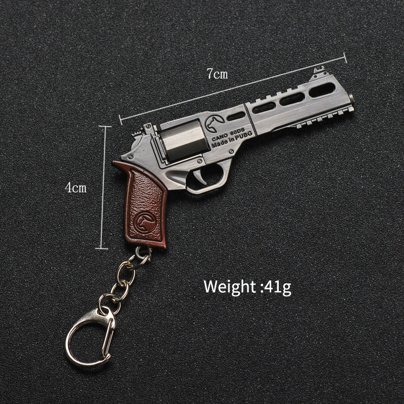 PUBG Keychain Survival Gun Helmet Shape Key Chain Fashion FPS CS Game Keyring Car Bag Pendant Gifts for Men Boyfriend Brothers