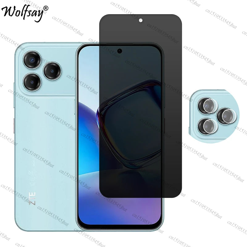 Privacy Screen Protector For ZTE Blade V80 Design Anti-Spy Glass Nubia V80 Design V80 Vita Glass For ZTE Blade V80 Design Glass