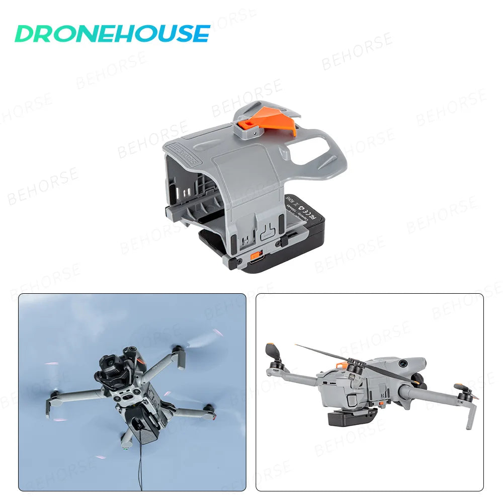 Airdrop System For DJI Mini 5 Pro Photosensitive Dispenser Rudder Lock Gift Ring Thrower For DJI Mini 5 Pro Drone Accessories