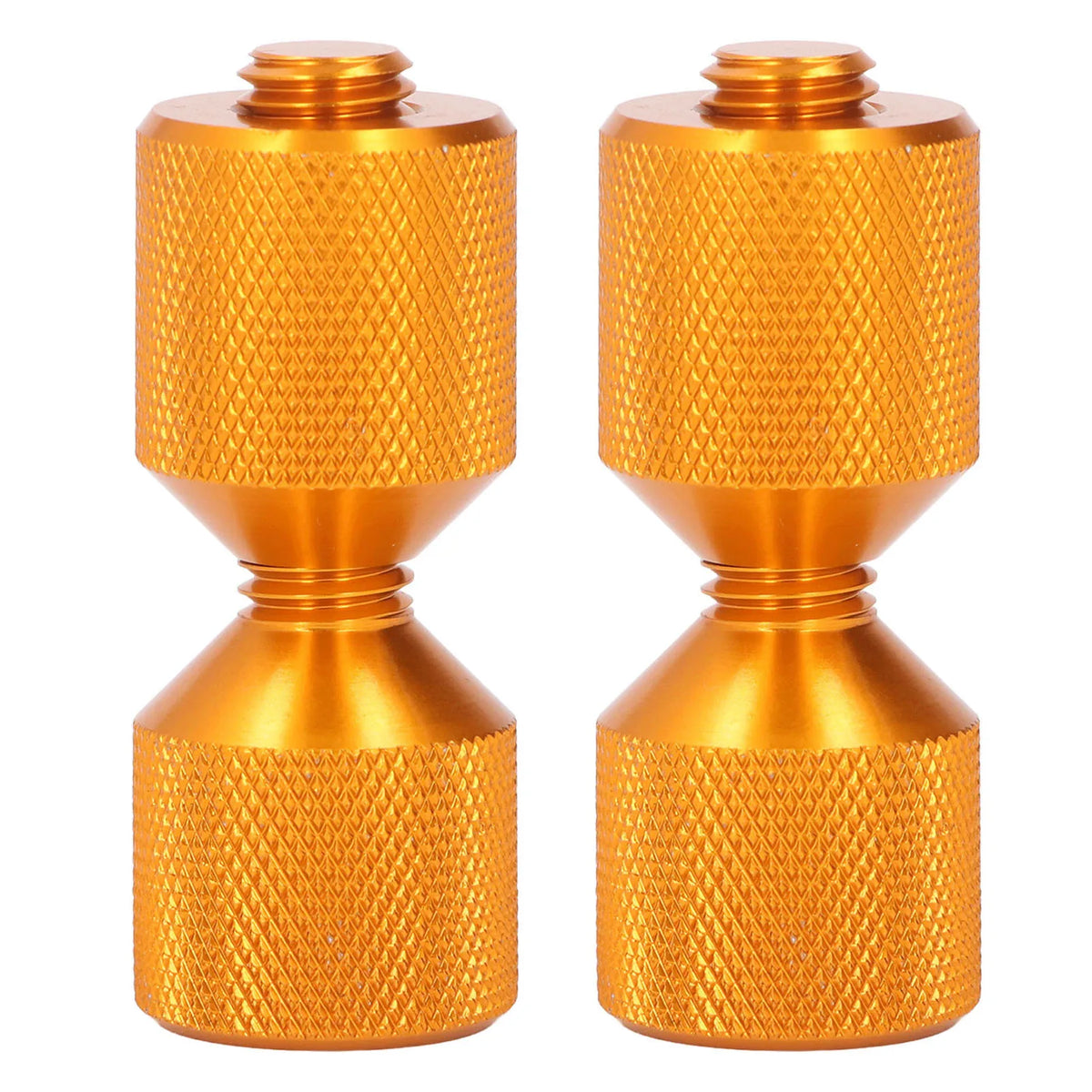 2pcs Flange Alignment Pin Anodize Aluminium 1‑1/8in Flange Double Hole Pins Set for 0.5 to 14in 150LB Flanges