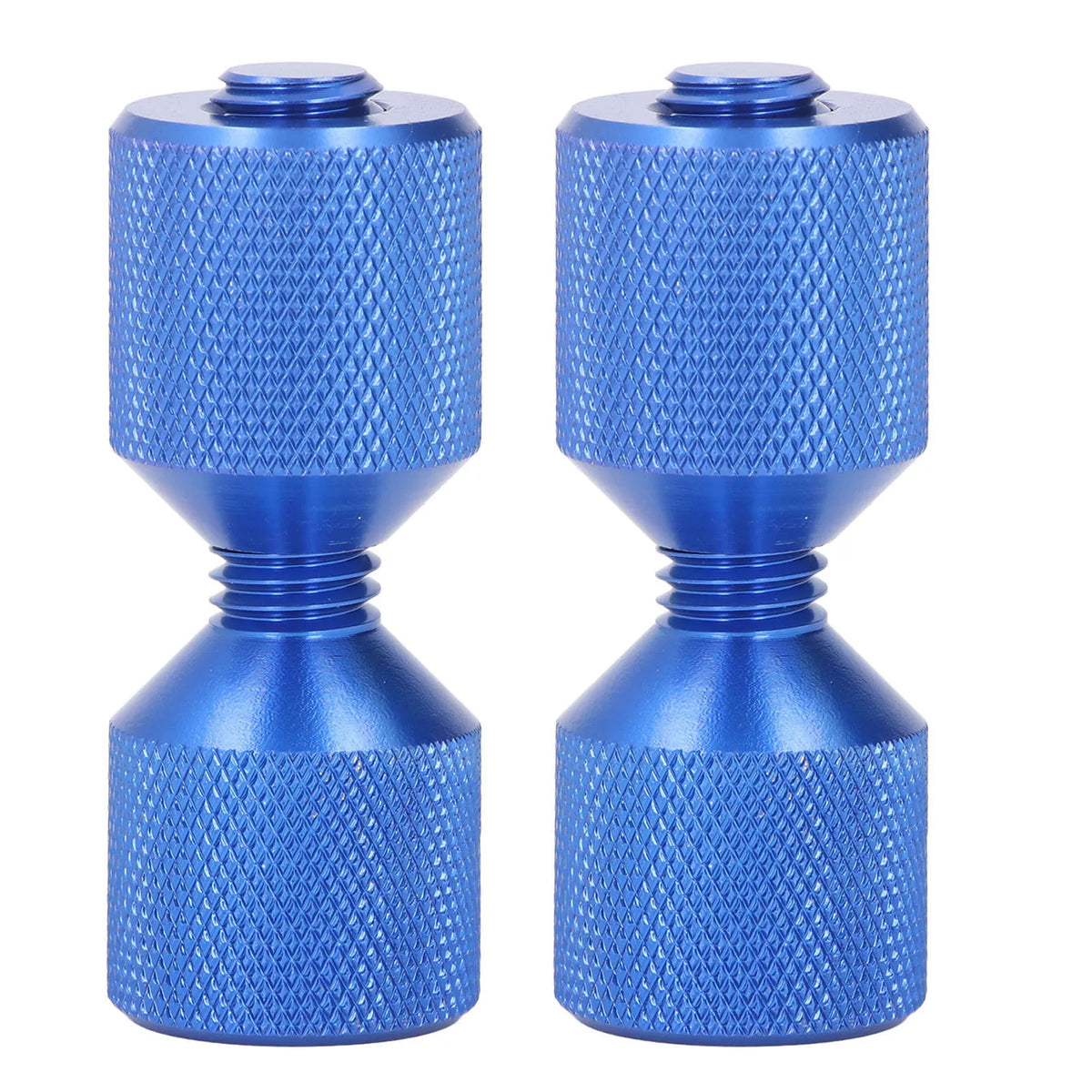 2pcs Flange Alignment Pin Anodize Aluminium 1‑1/8in Flange Double Hole Pins Set for 0.5 to 14in 150LB Flanges