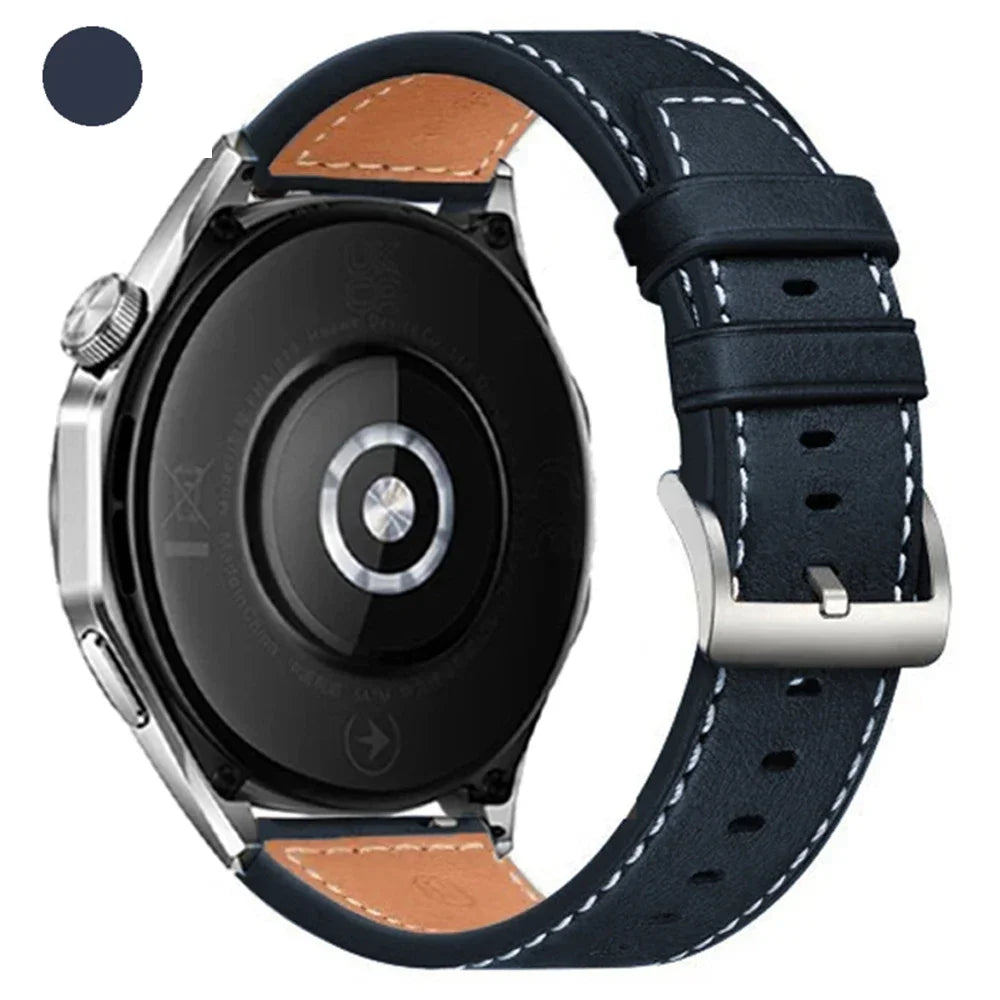 Leather Silicone 22mm Strap For HUAWEI WATCH GT 6 Pro GT6 GT5 GT4 46mm Bracelet For HUAWEI WATCH 5 4 pro 46mm Buds Ultimate Band