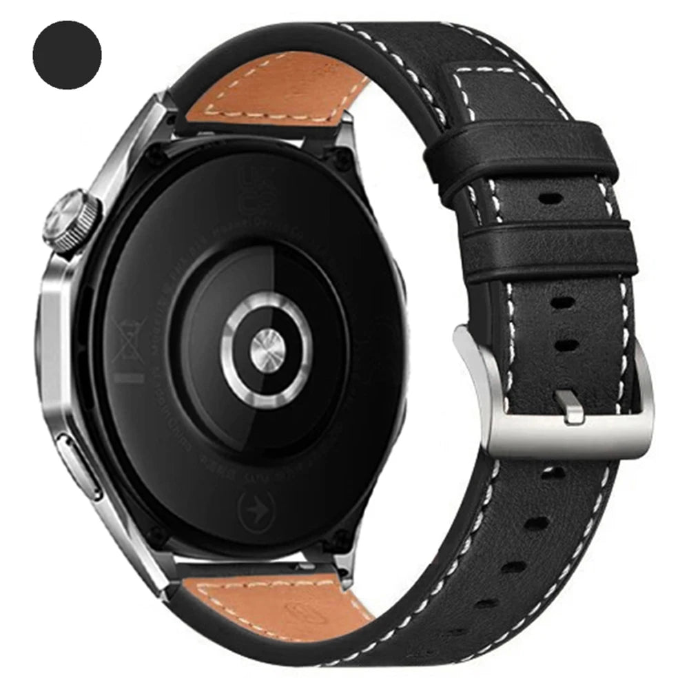 Leather Silicone 22mm Strap For HUAWEI WATCH GT 6 Pro GT6 GT5 GT4 46mm Bracelet For HUAWEI WATCH 5 4 pro 46mm Buds Ultimate Band