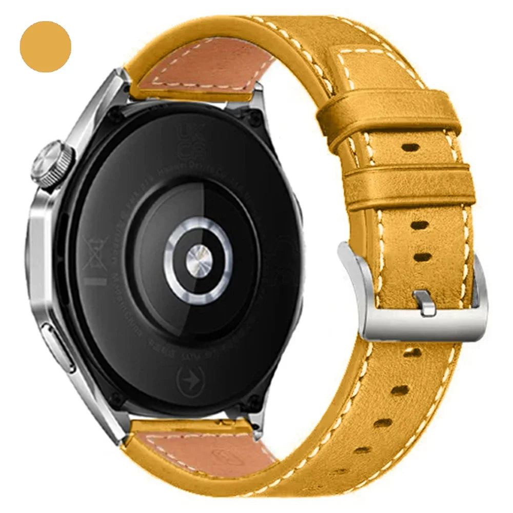 Leather Silicone 22mm Strap For HUAWEI WATCH GT 6 Pro GT6 GT5 GT4 46mm Bracelet For HUAWEI WATCH 5 4 pro 46mm Buds Ultimate Band
