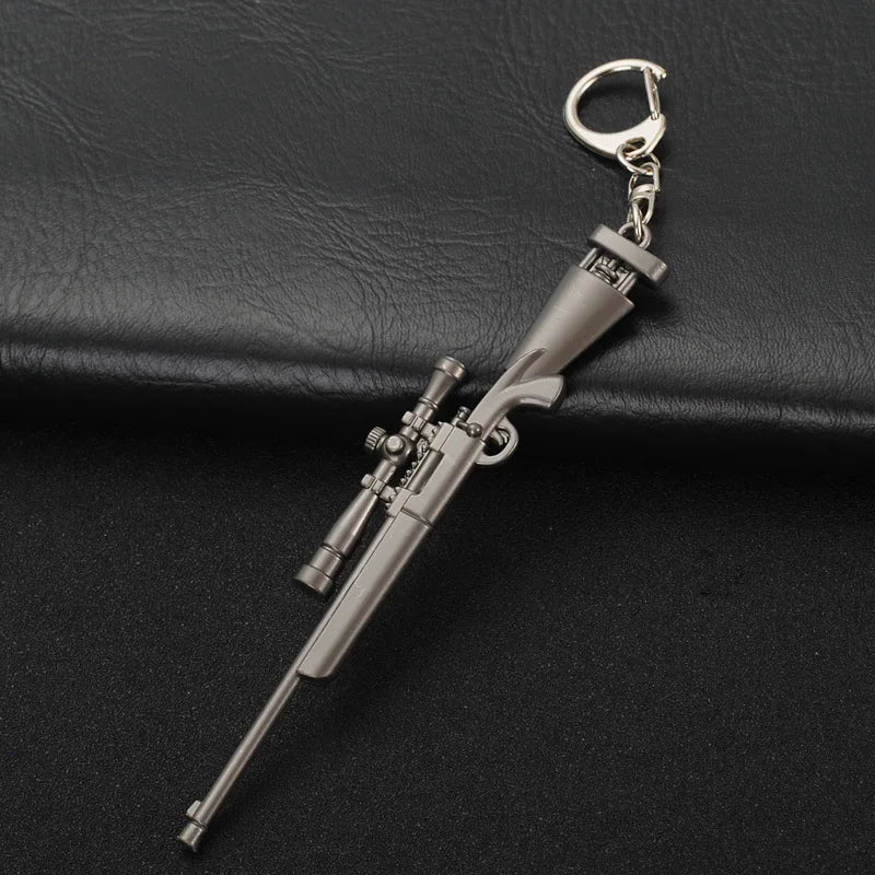 PUBG Keychain Survival Gun Helmet Shape Key Chain Fashion FPS CS Game Keyring Car Bag Pendant Gifts for Men Boyfriend Brothers