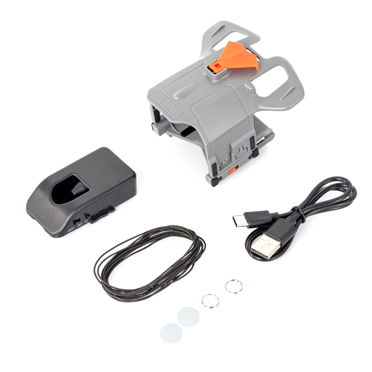 Airdrop System For DJI Mini 5 Pro Photosensitive Dispenser Rudder Lock Gift Ring Thrower For DJI Mini 5 Pro Drone Accessories