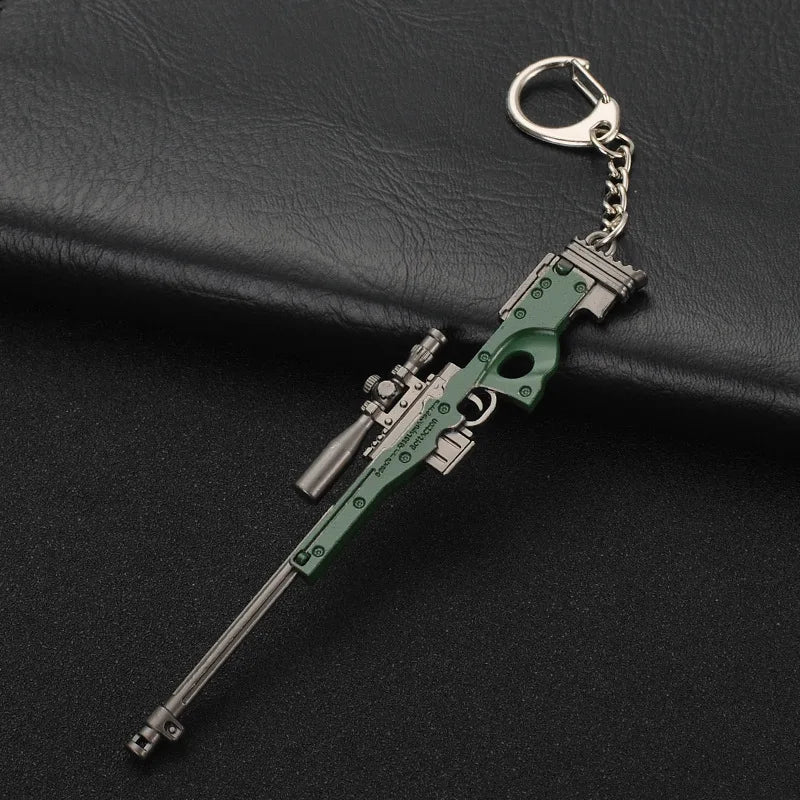PUBG Keychain Survival Gun Helmet Shape Key Chain Fashion FPS CS Game Keyring Car Bag Pendant Gifts for Men Boyfriend Brothers
