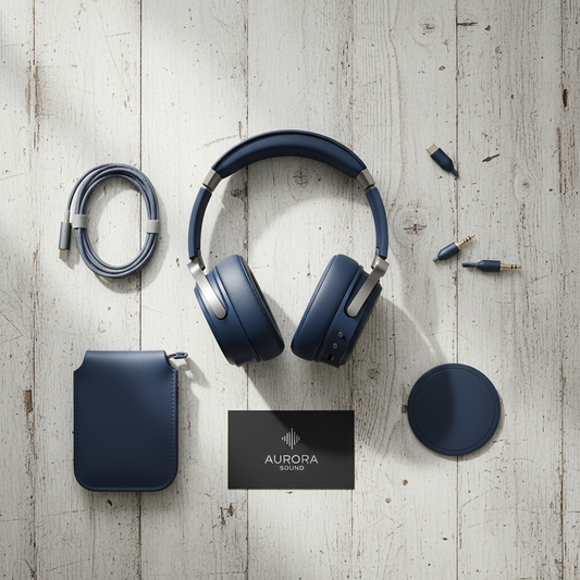 Blue Headphones